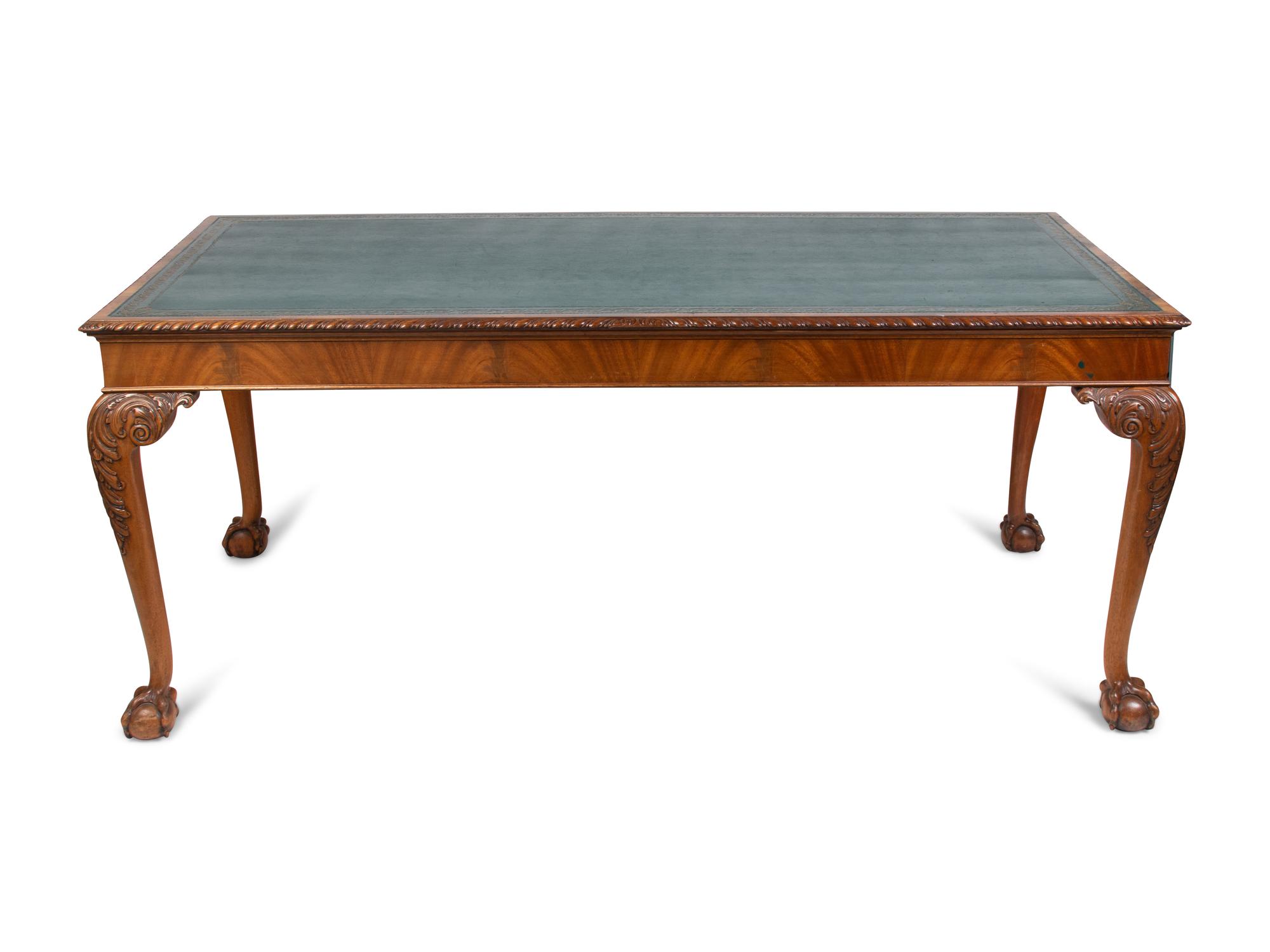 A George II Style Mahogany Writing Table