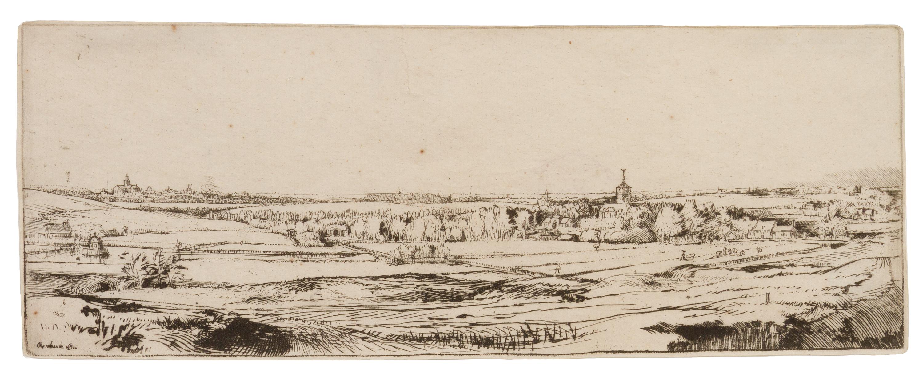 Rembrandt van Rijn, (Dutch, 1606-1669), The Goldweigher's Field, 1651