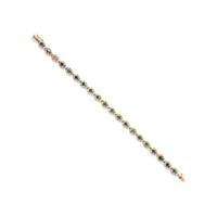 EMERALD AND DIAMOND BRACELET