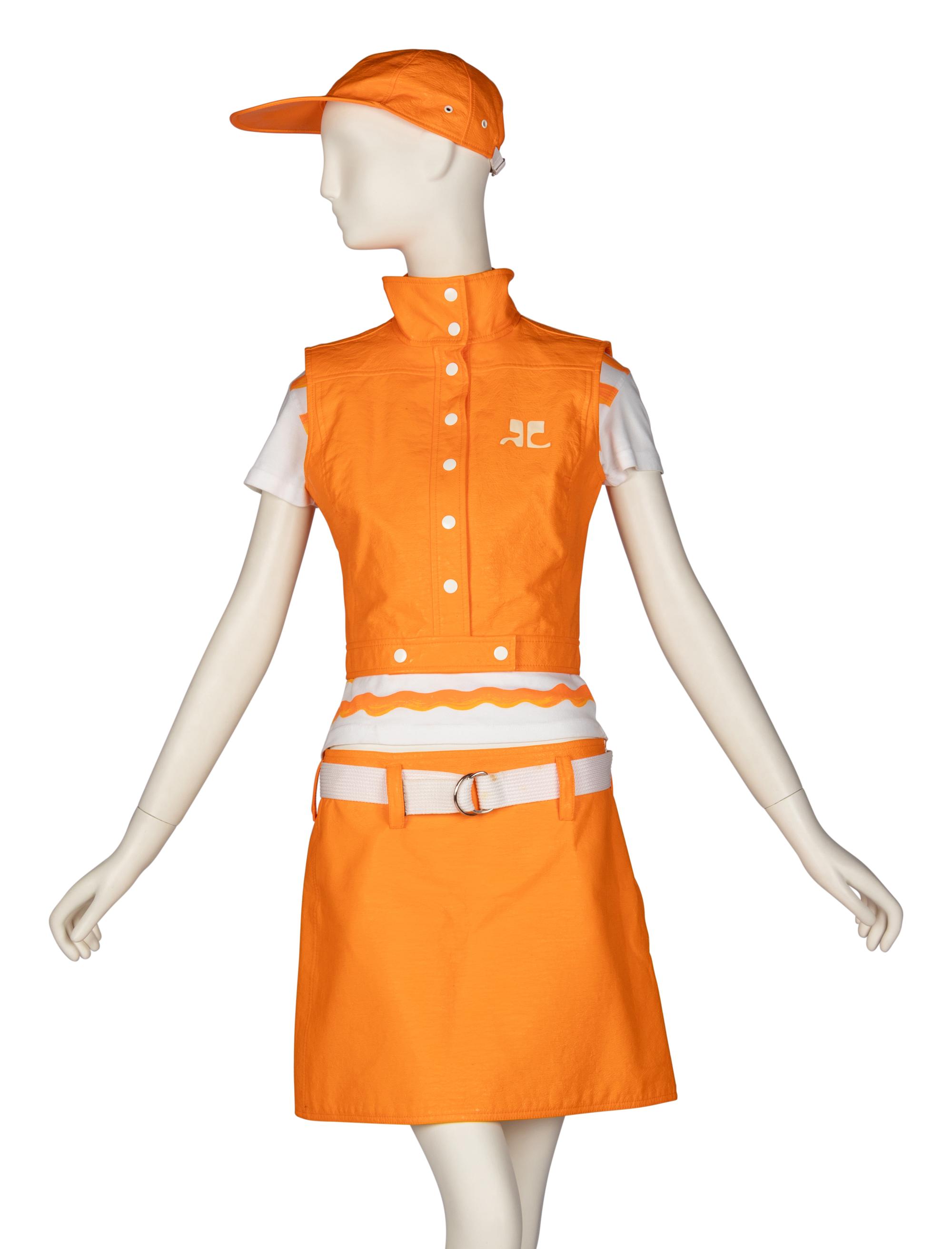 Two Courrèges Four-Piece Ensembles