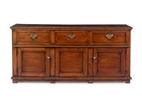 A George III Elm Sideboard Cabinet