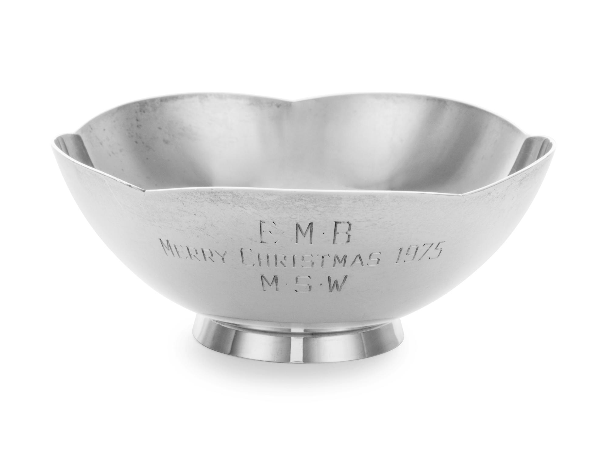 An American Silver Bowl (Original Listing Number 98)