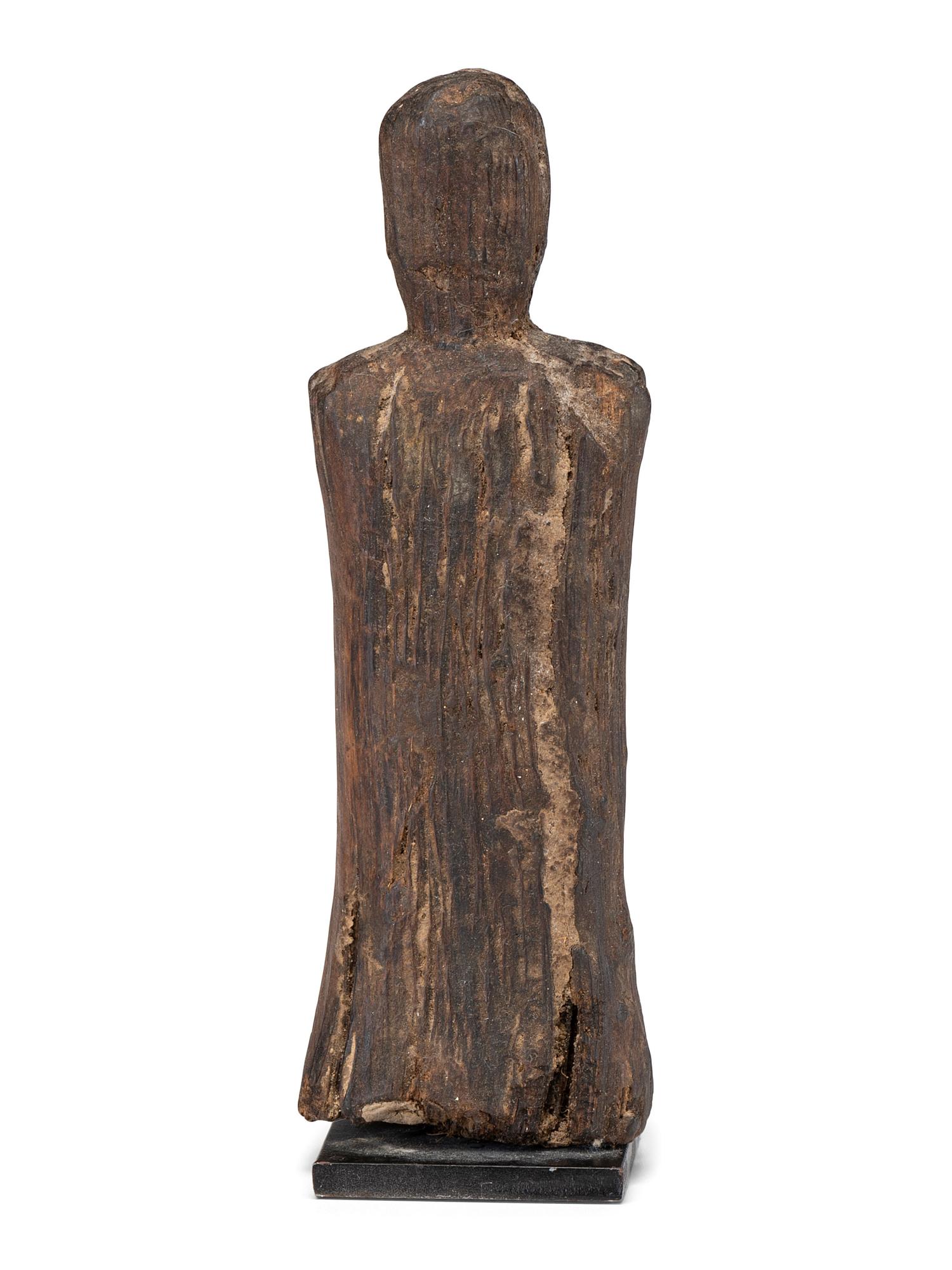 St. Lawrence Island Carved Wood Doll