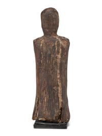 St. Lawrence Island Carved Wood Doll