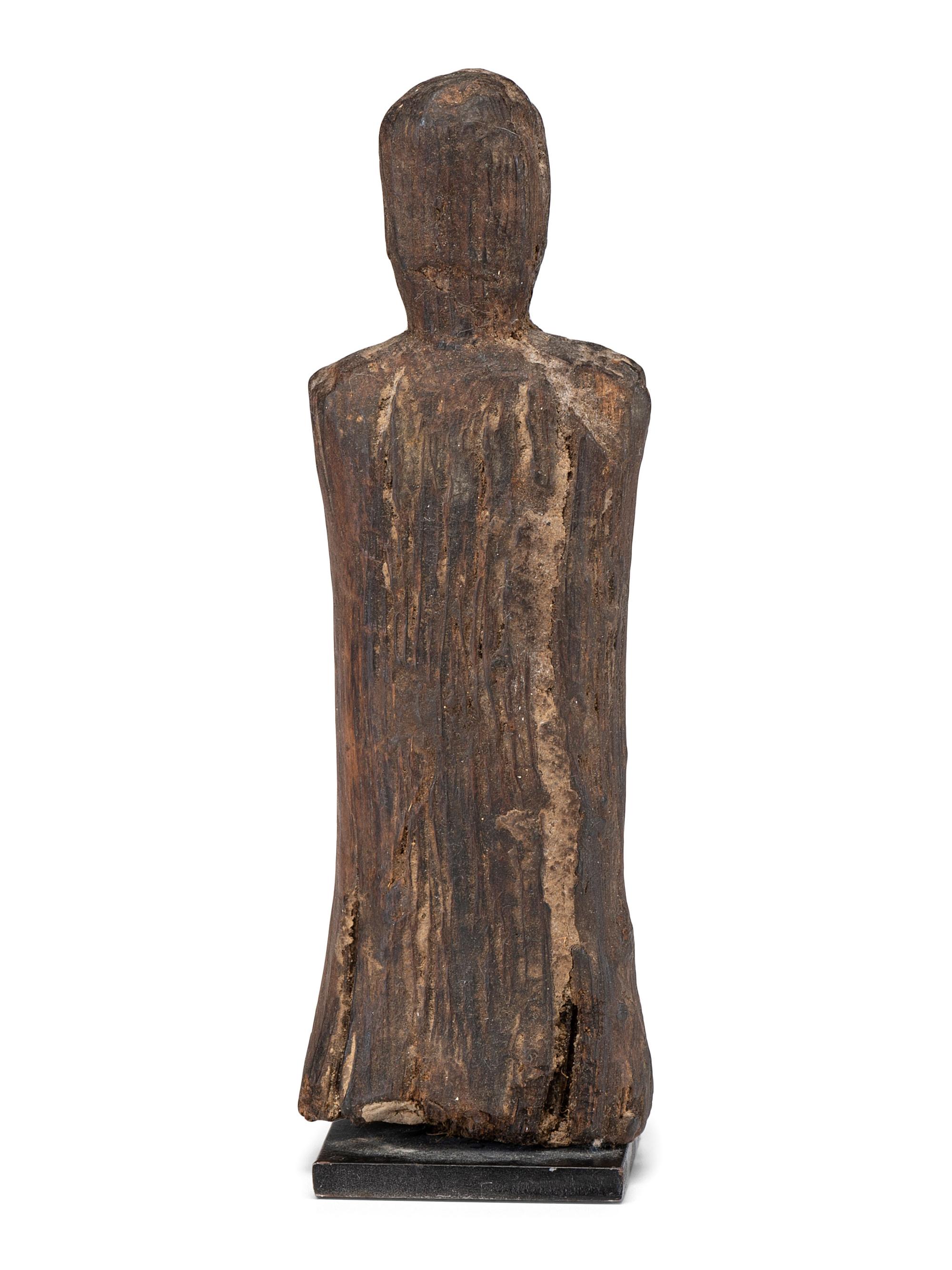 St. Lawrence Island Carved Wood Doll