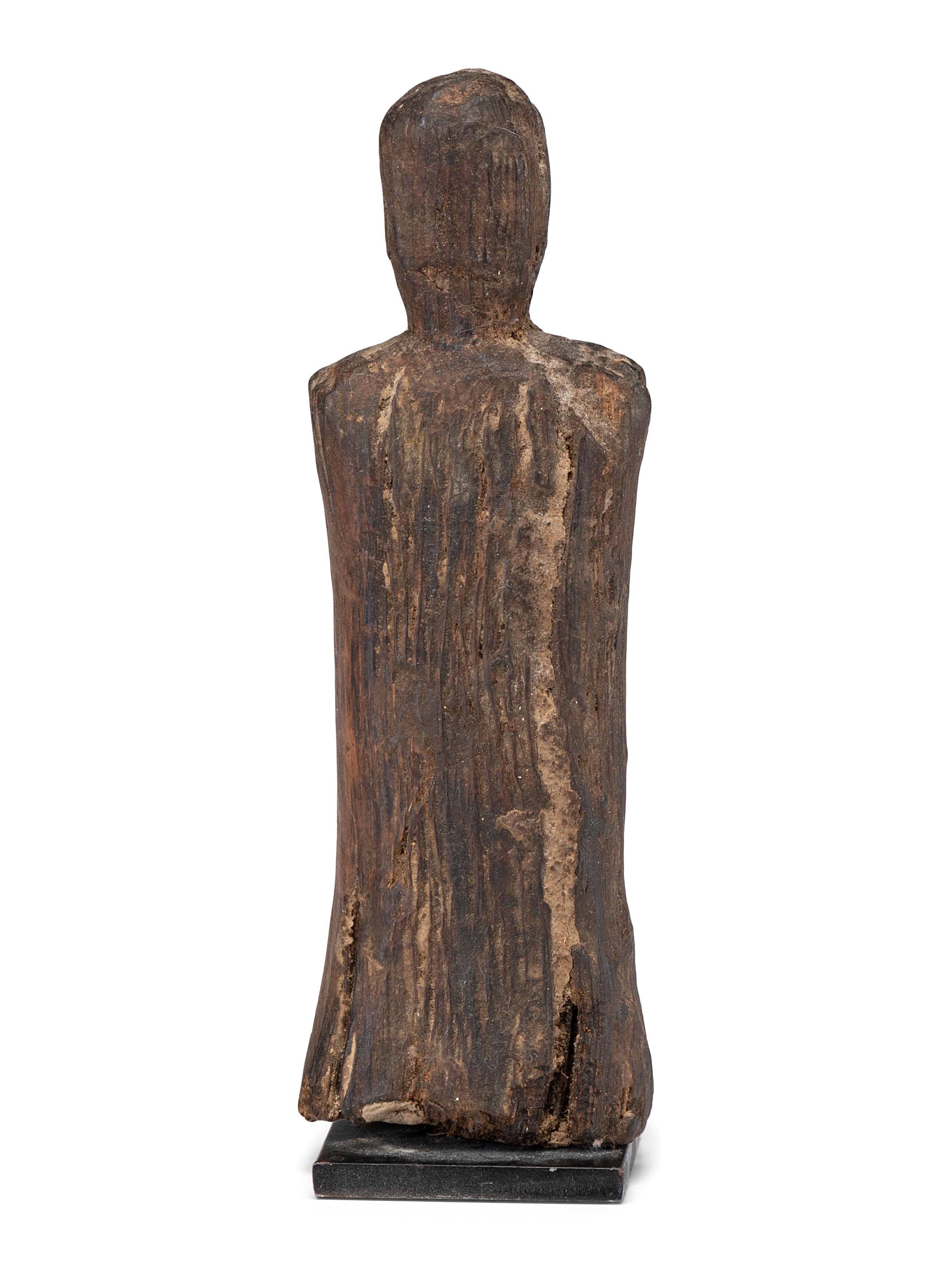 St. Lawrence Island Carved Wood Doll