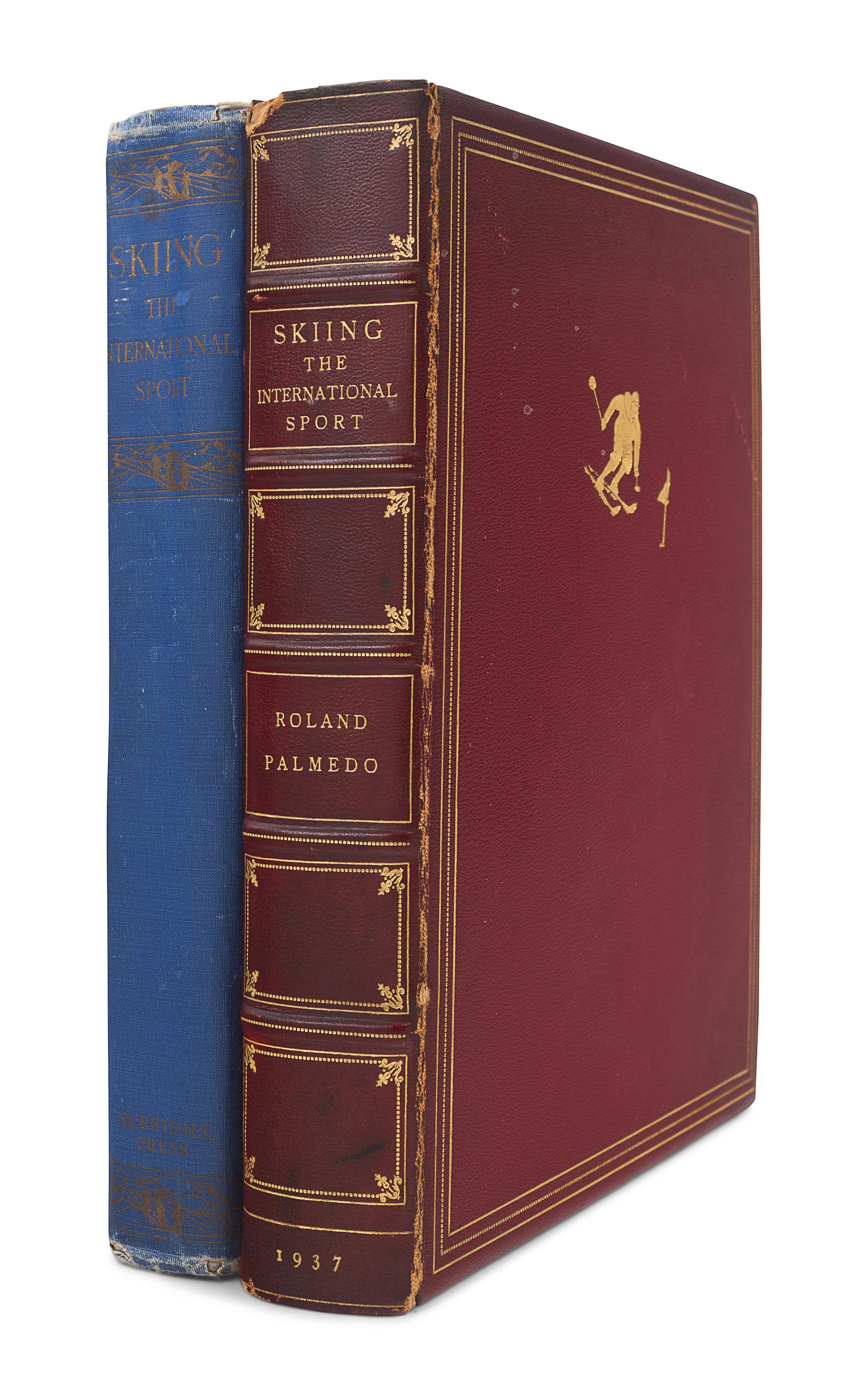 [DERRYDALE PRESS] -- PALMEDO, Roland (1895-1977), editor. Skiing: The International Sport. New York: The Derrydale Press, 1937.