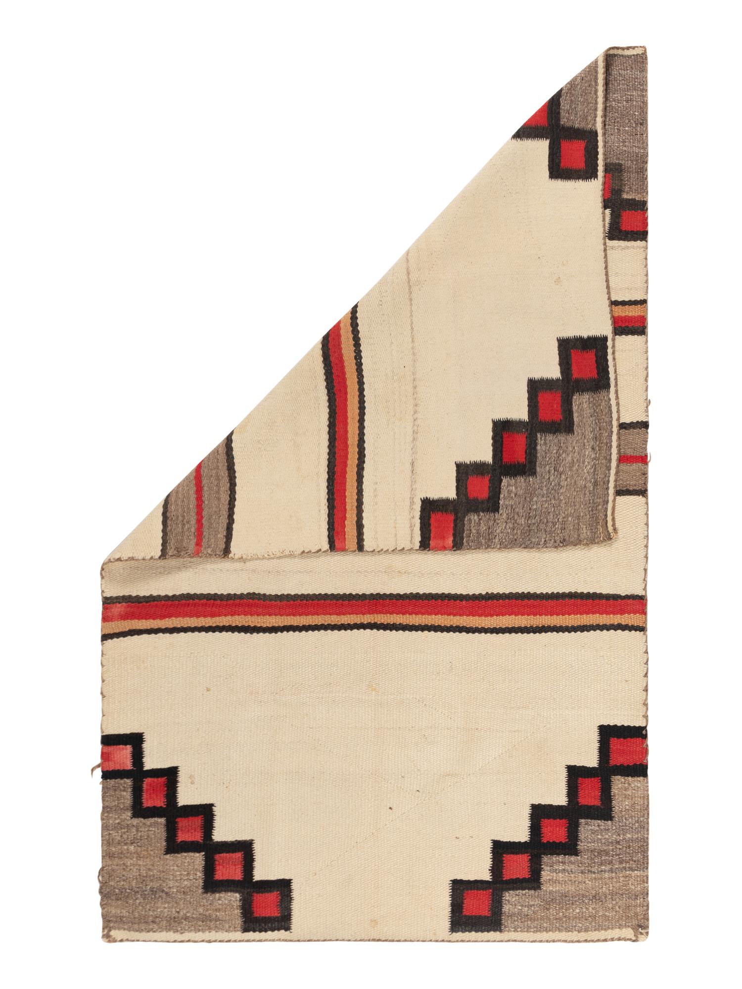 Navajo Double Saddle Blanket [Rug]