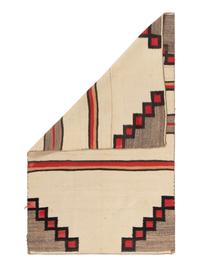 Navajo Double Saddle Blanket [Rug]