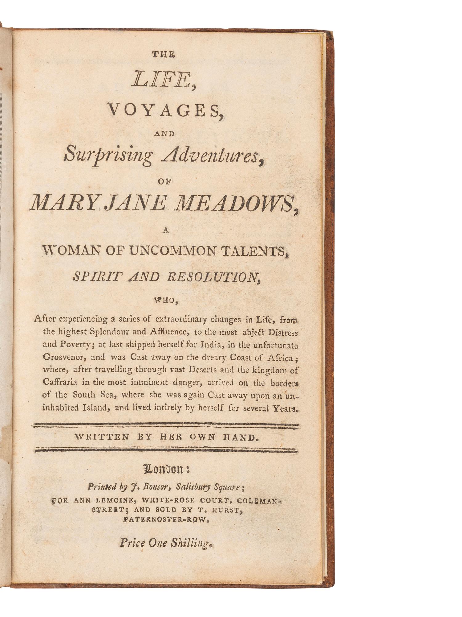 [VOYAGE NARRATIVES]. A group of 5 voyage narratives, comprising: