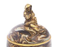 A Wedgwood and Bentley Agateware Covered Urn