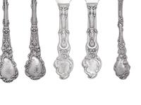 An American Silver Flatware Service