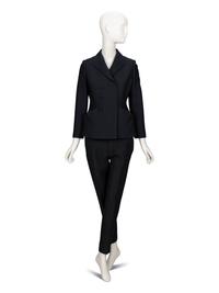Christian Dior, Black "Bar" Pantsuit