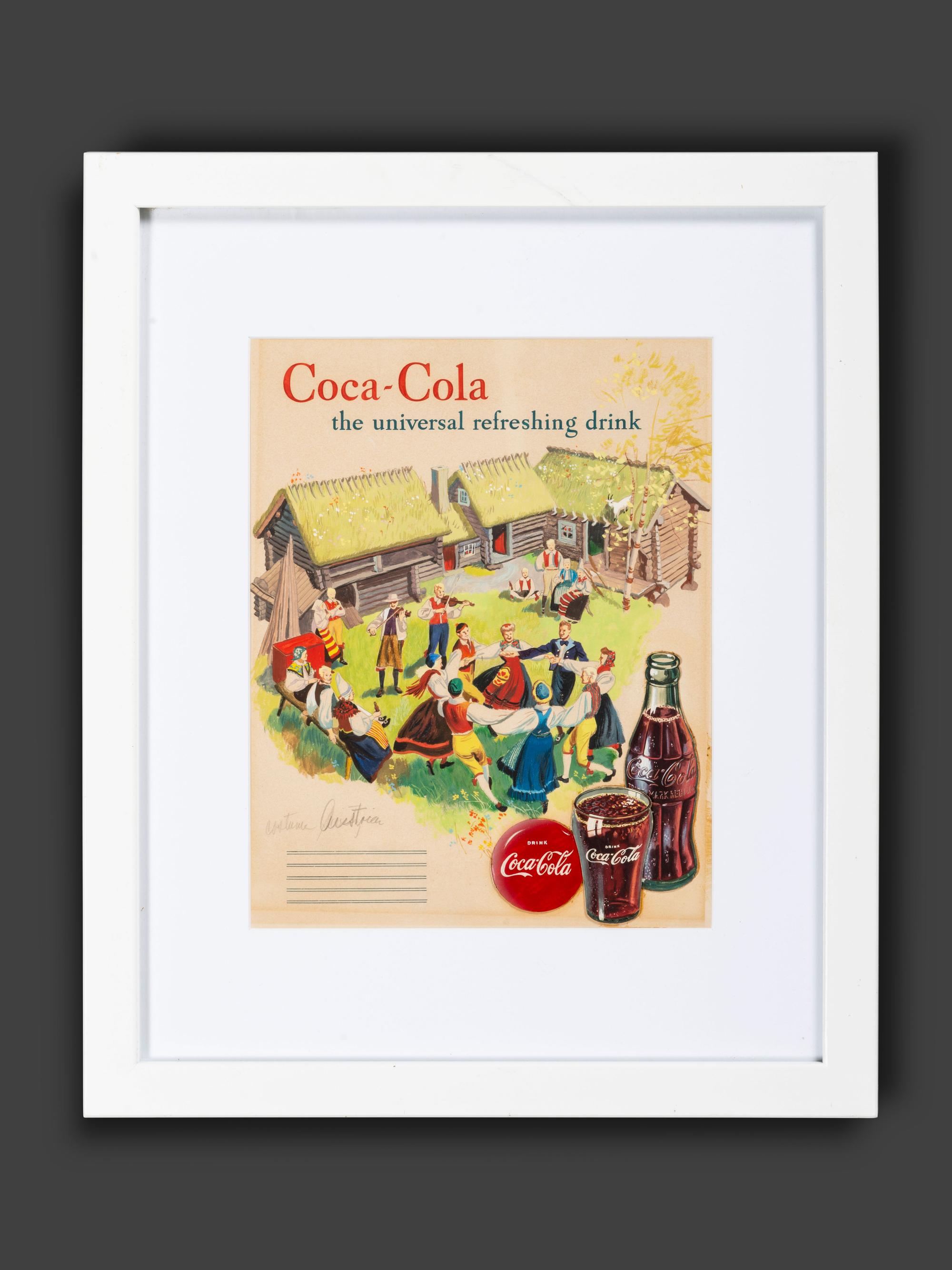 A Coca-Cola Advertising Maquette