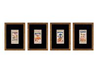 Four Persian and Indian Paintings