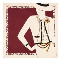 Chanel, Three Scarves & One Shawl