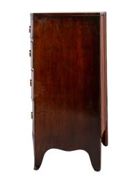 A Mahogany Bowfront Chest of Drawers