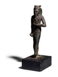 An Egyptian Bronze Figure