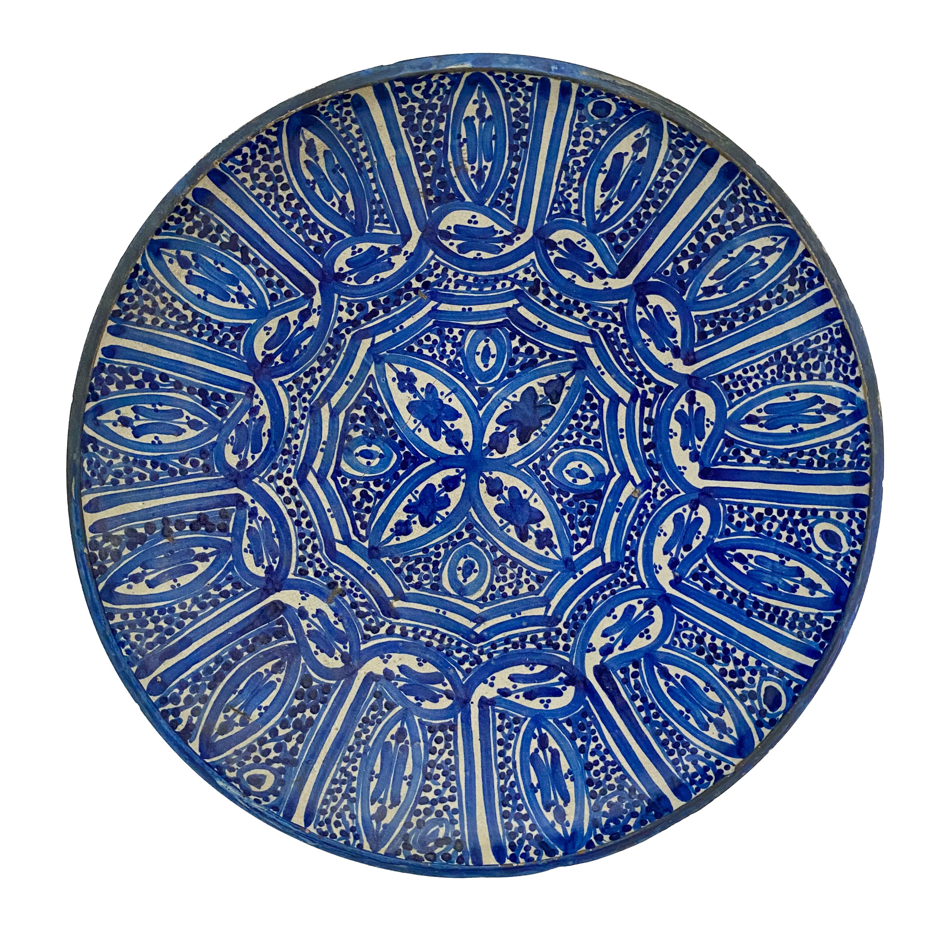 Two Large Mexican Pottery Bowls