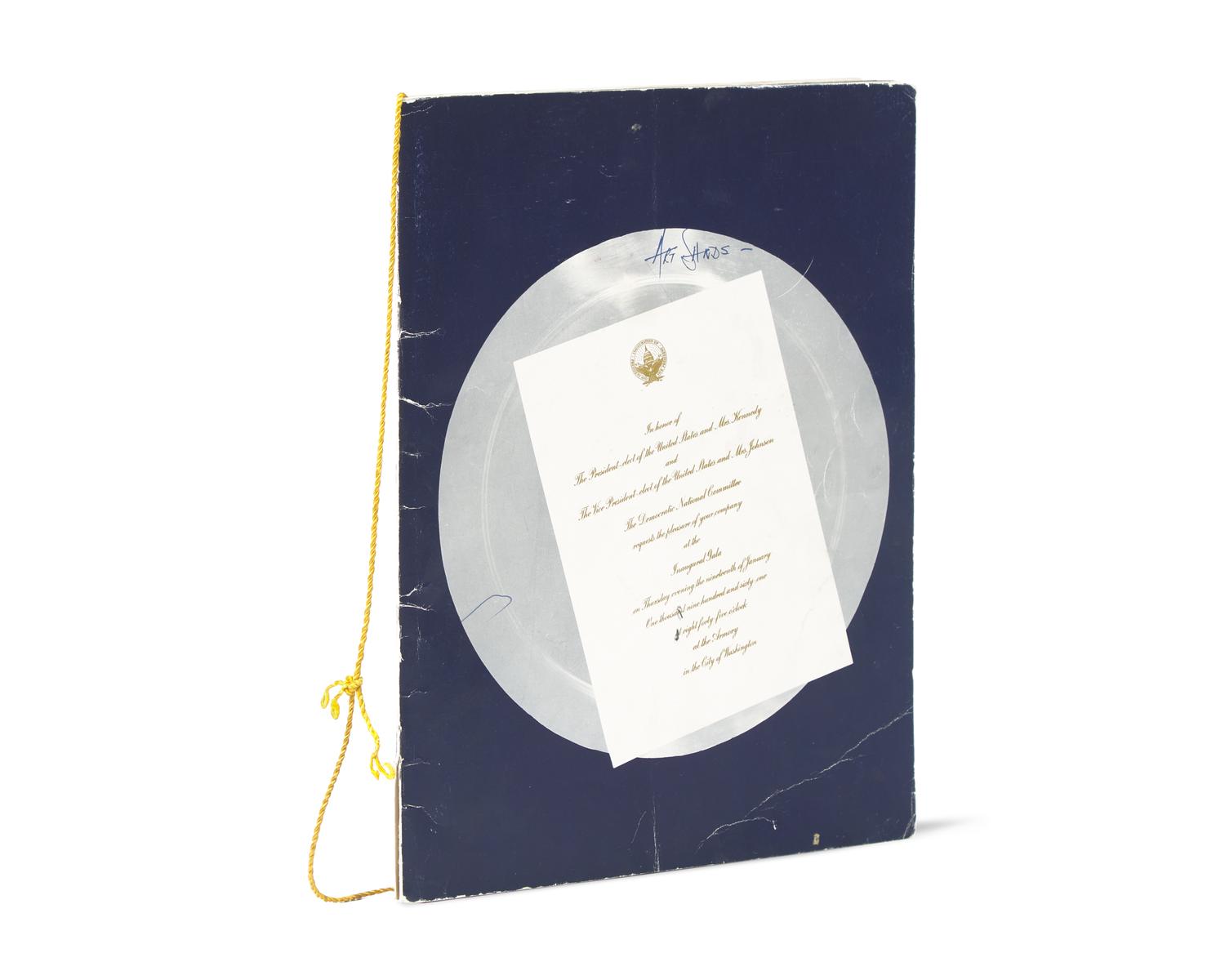 [Presidential] [Kennedy, John F.] Sinatra, Frank, and Ella Fitzgerald, and Harry Belafonte, et al. John F. Kennedy's Inaugural Gala Program, signed