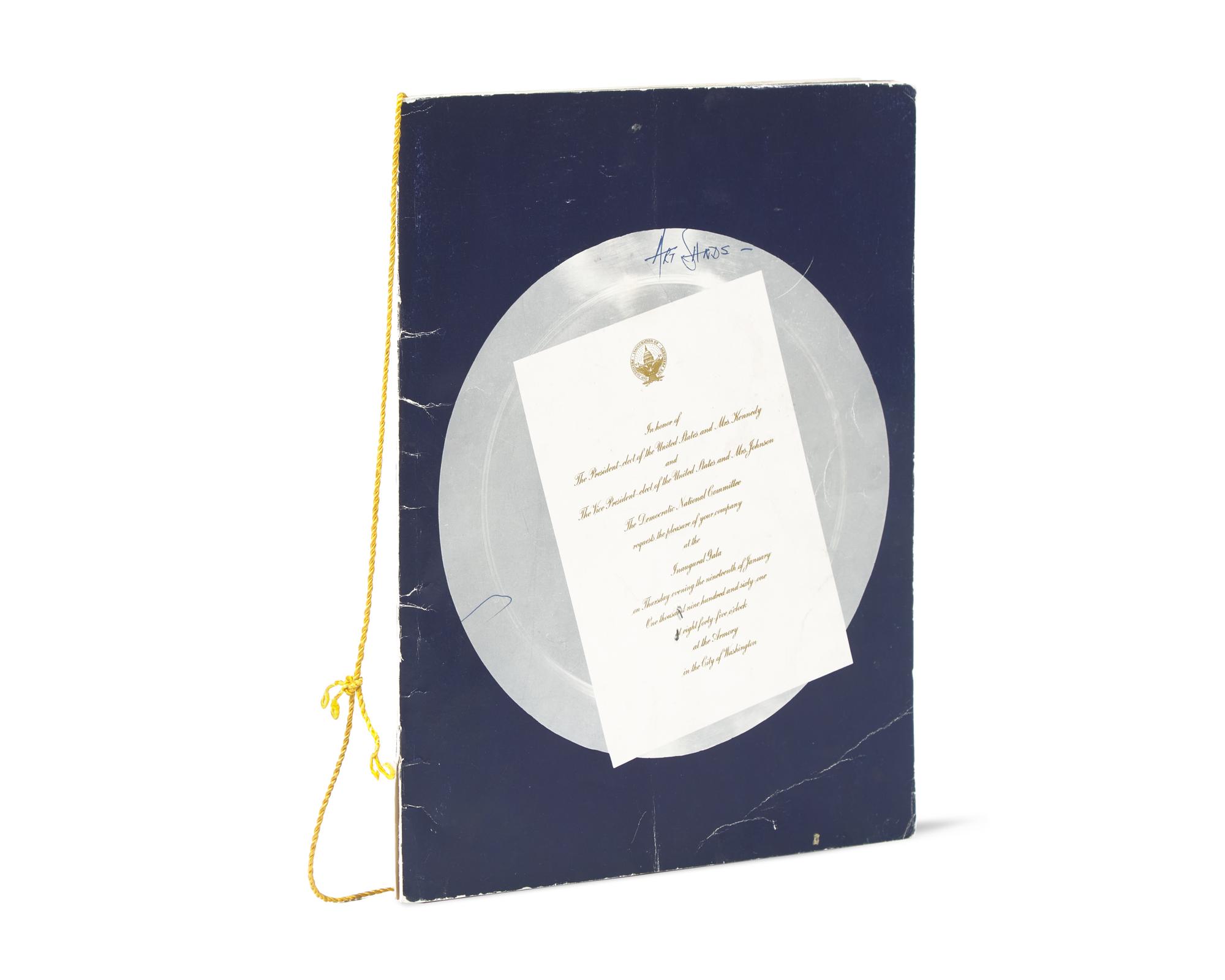 [Presidential] [Kennedy, John F.] Sinatra, Frank, and Ella Fitzgerald, and Harry Belafonte, et al. John F. Kennedy's Inaugural Gala Program, signed
