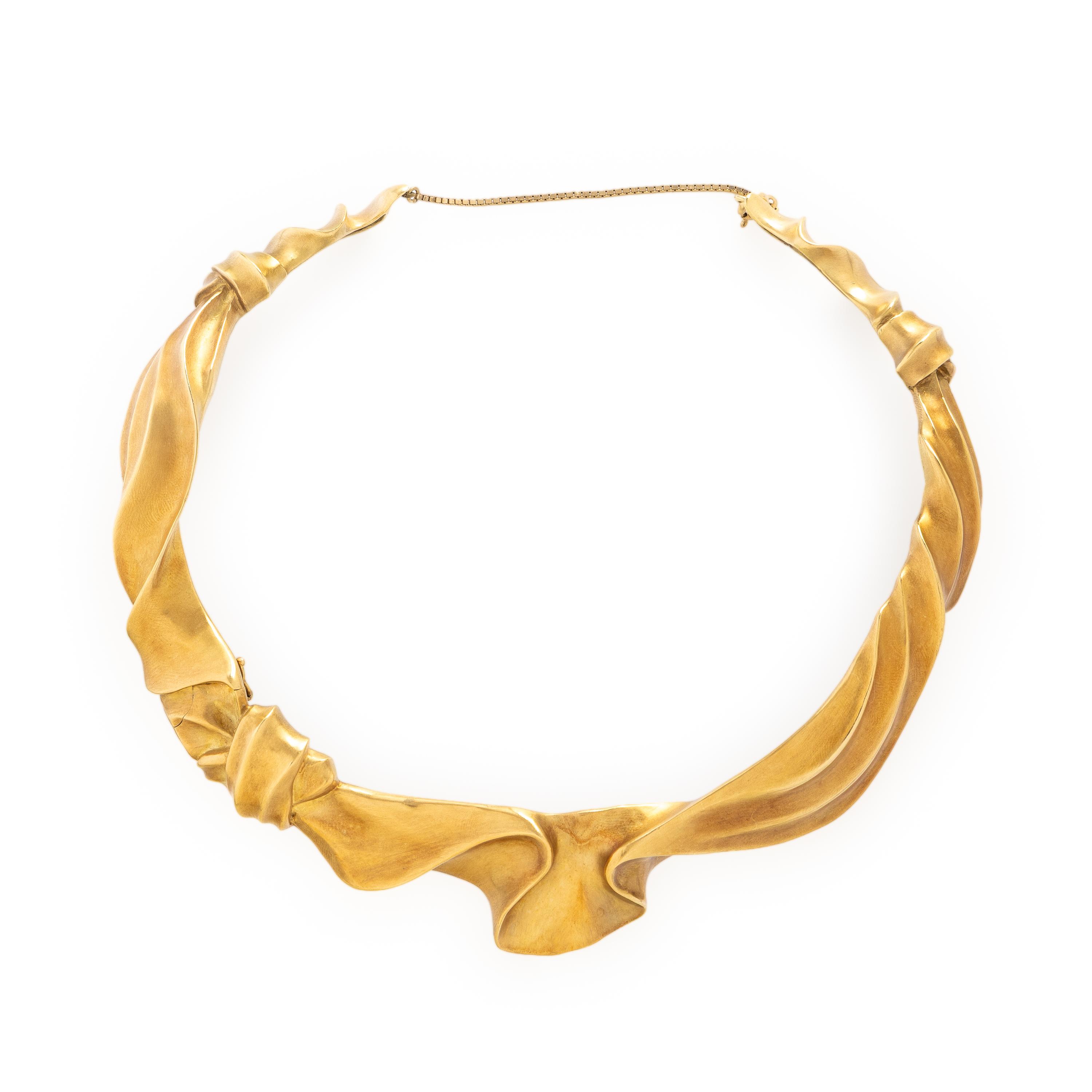 Angela Cummings, Yellow Gold Collar Necklace