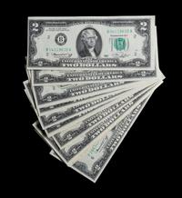 A Group of Fifteen United States 1976 $2 Federal Reserve Notes