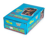 A Box of 1990 Classic WWF Wrestling Cards (36 packs)
