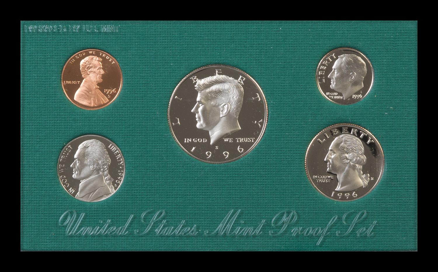 Two Groups of United States Mint Proof Sets — 1993-2010