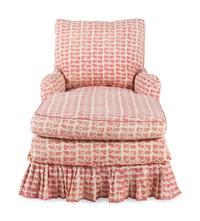A Custom Upholstered Chaise Longue