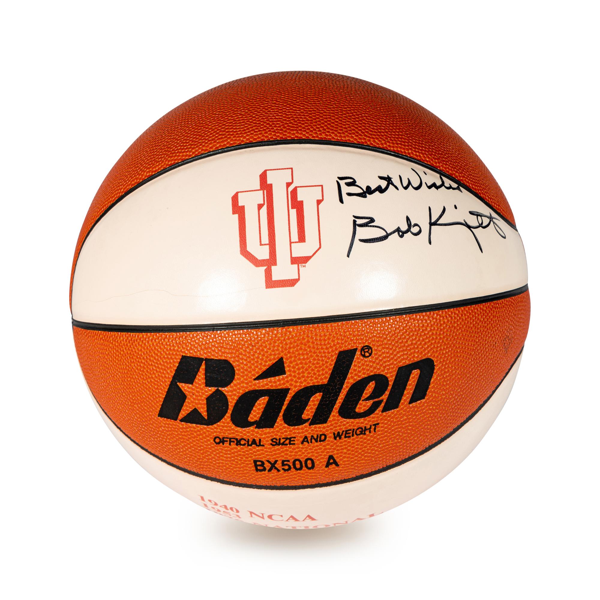 A Group of Indiana Basketball Signed Autograph Items,