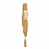 Retro, 14K Yellow Gold and Diamond Surprise Watch