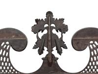 The Holcum Family Chippendale Pierce-Carved and Figured Mahogany Bonnet Top Chest-on-Chest