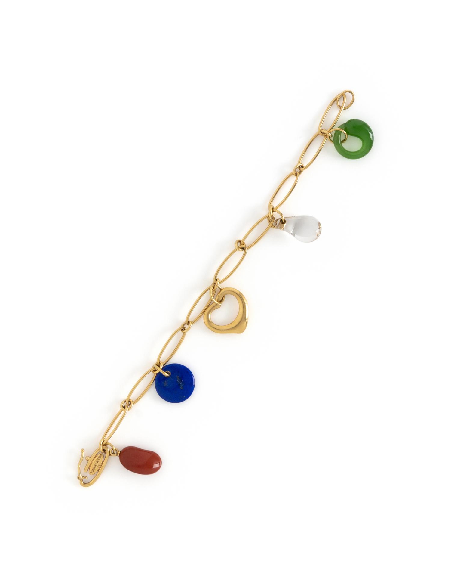 TIFFANY & CO., ELSA PERETTI, CHARM BRACELET
