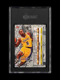 A 1996-97 Fleer Metal Kobe Bryant Rookie Basketball Card No. 181 (SGC 10 GEM MINT)