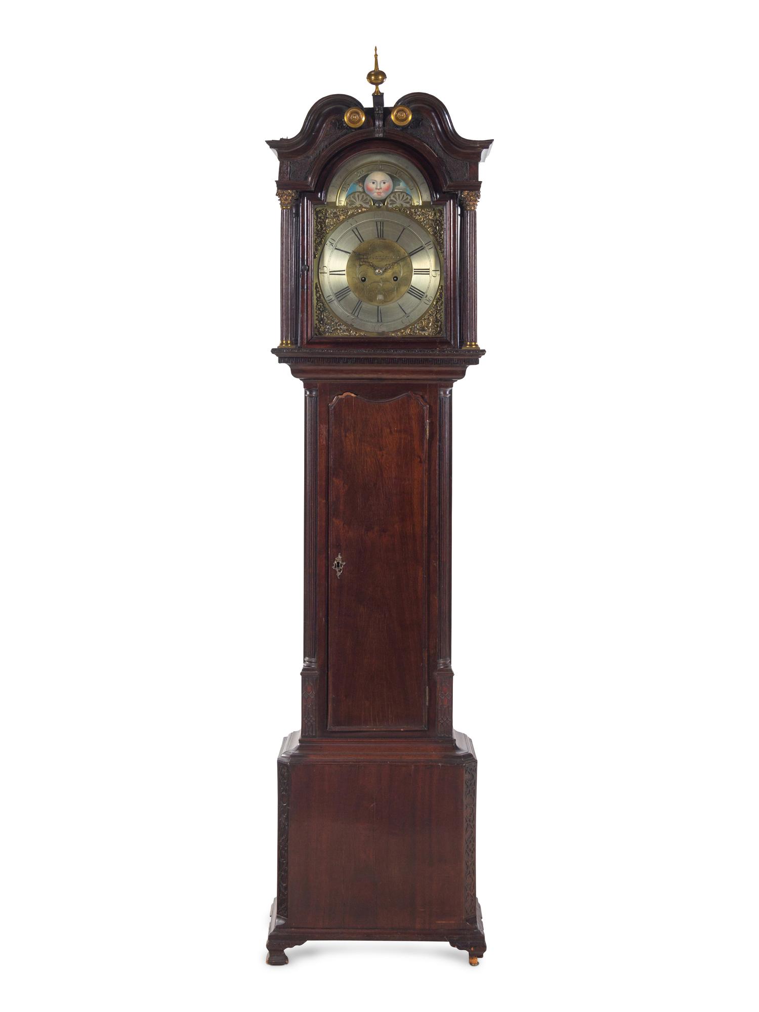 A George III Mahogany Tall Case Clock