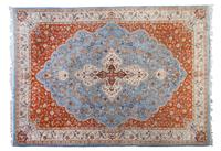 A Kashan Wool Rug, 11 feet 8 inches x 8 feet 9 inches.