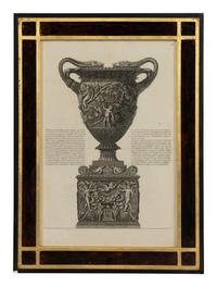 A Pair of Urn Engravings After Giovanni Piranesi