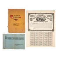 [GENERAL AMERICANA]. A group of 15 brochures and catalogues from Columbus, Ohio. Late 19th-early 20th century.