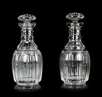 Two Waterford Glass Decanters