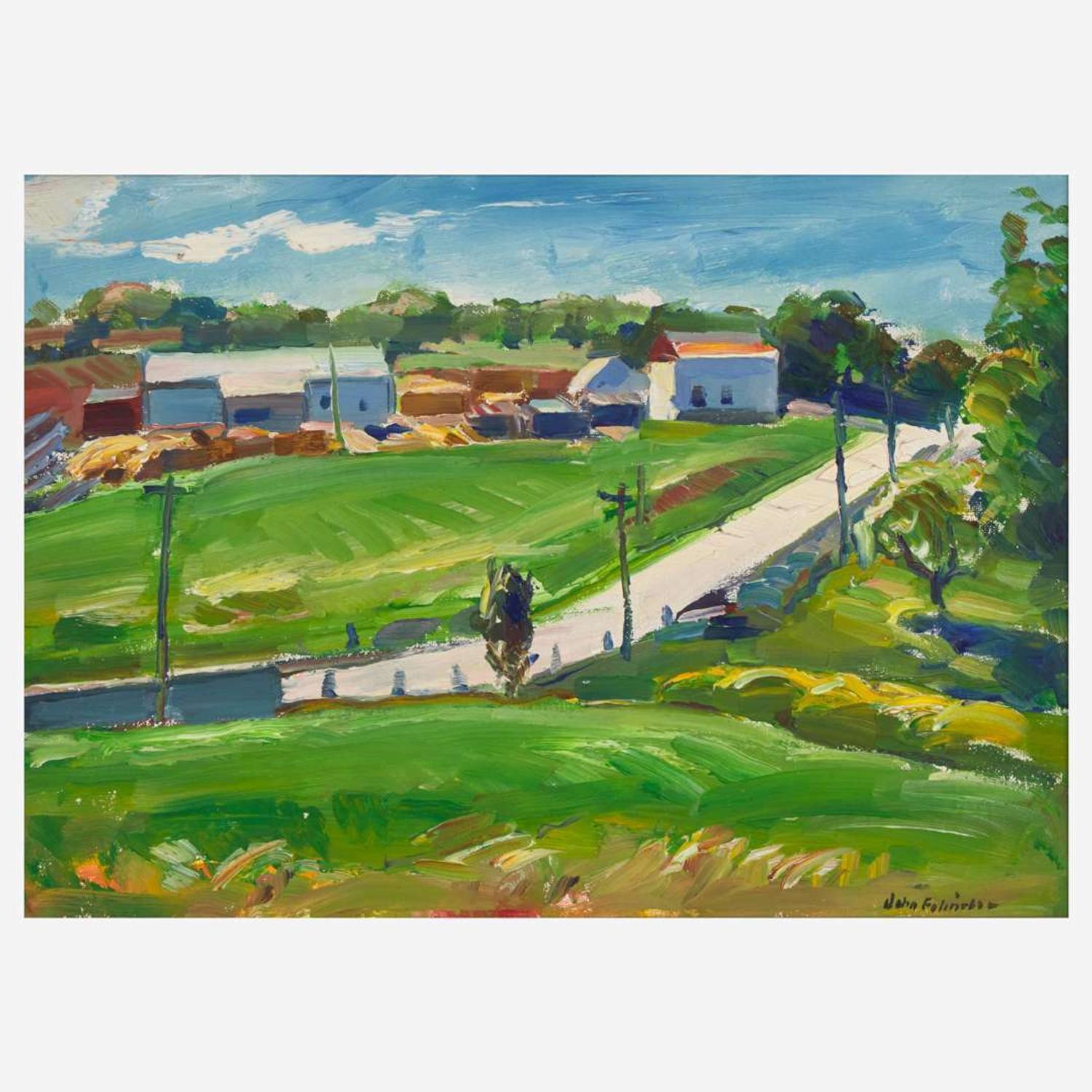 John Fulton Folinsbee (American, 1892–1972) Road to Easton