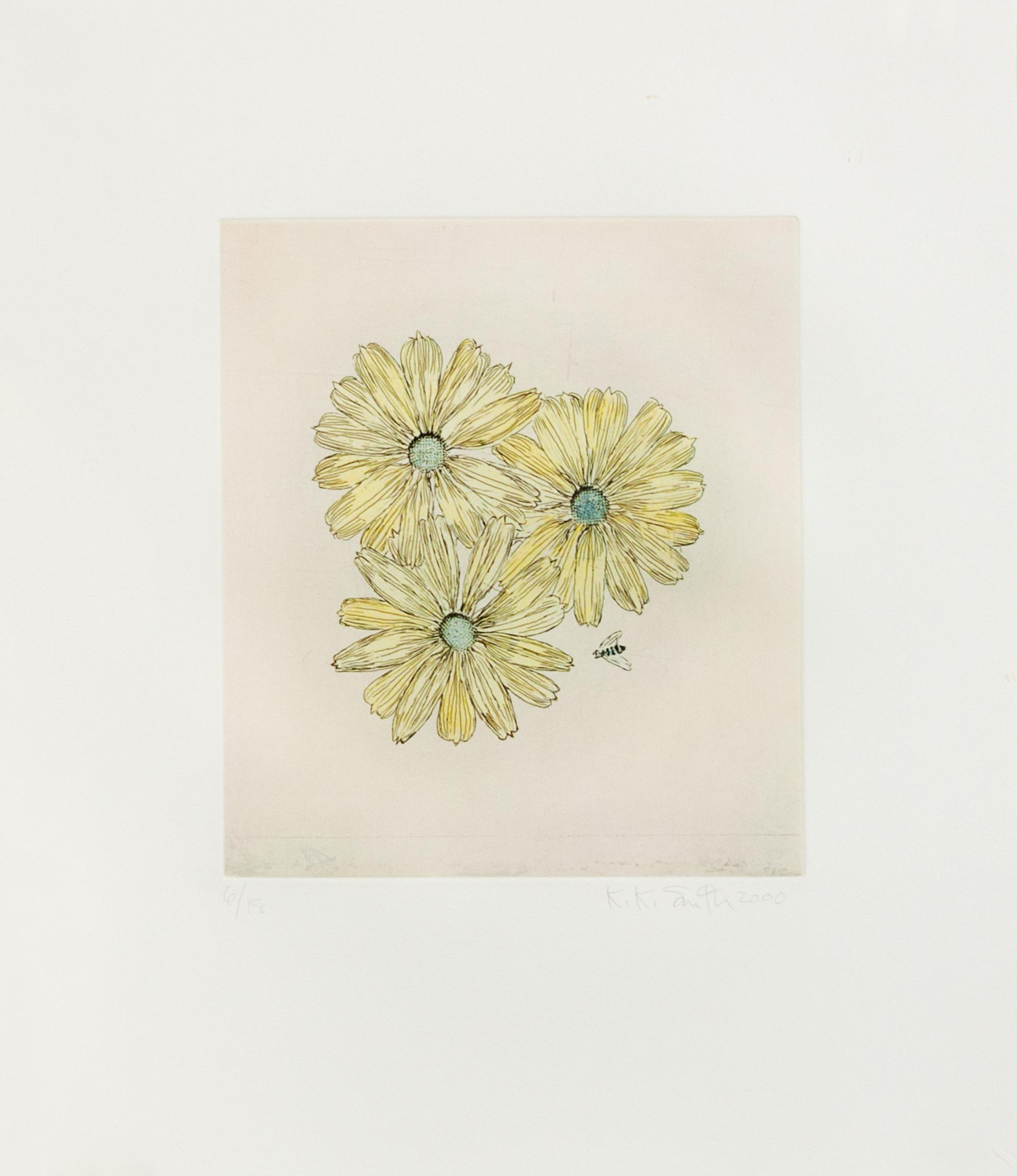Flower with Bee (the complete portfolio of 6)