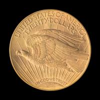 A United States 1914-D St. Gaudens $20 Gold Coin