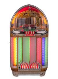 A Wurlitzer Model 1100 Jukebox