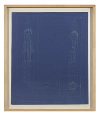 Untitled (Bam!) , 1997, Untitled (Draughtsman takes a shower) , 1997, Untitled (Dear Your Majesty) , 1997-99, Untitled (Trademarks) , 1999, Untitled (Crossword) , 1998 and Untitled , 2003 (a group of 6 works)
