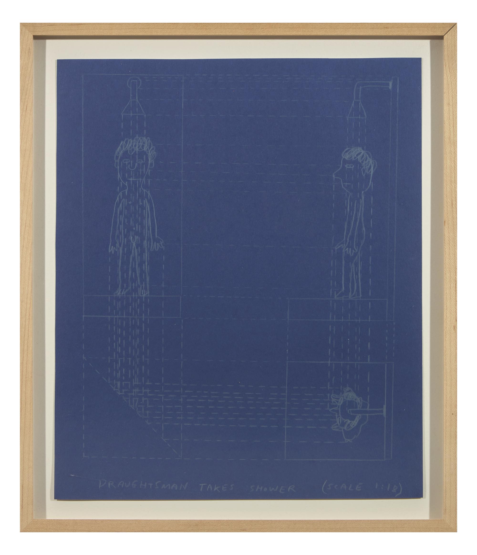 Untitled (Bam!) , 1997, Untitled (Draughtsman takes a shower) , 1997, Untitled (Dear Your Majesty) , 1997-99, Untitled (Trademarks) , 1999, Untitled (Crossword) , 1998 and Untitled , 2003 (a group of 6 works)