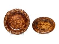 Five Glazed Pottery Table Articles