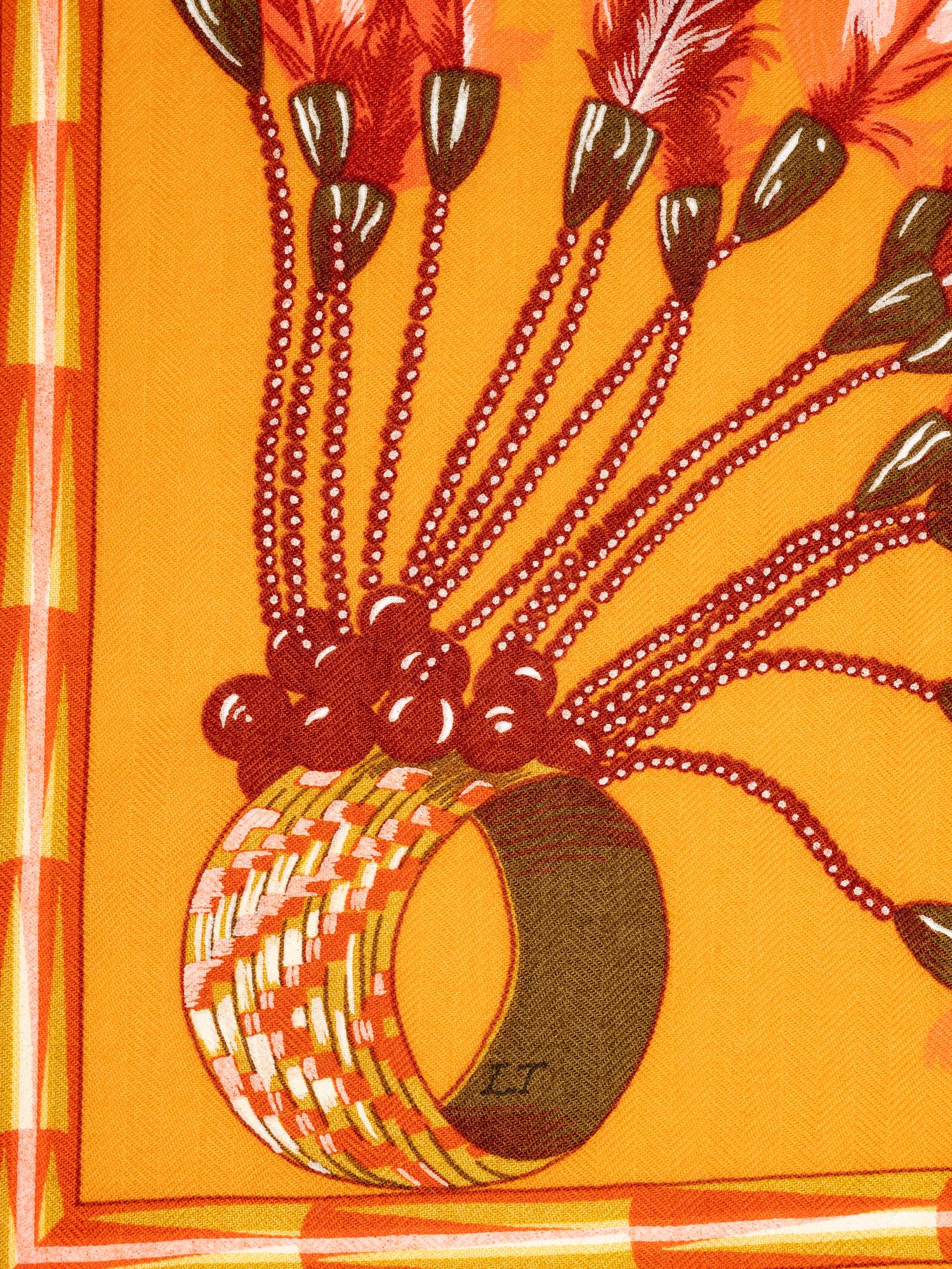 Hermès 140cm Cashmere/Silk Scarf