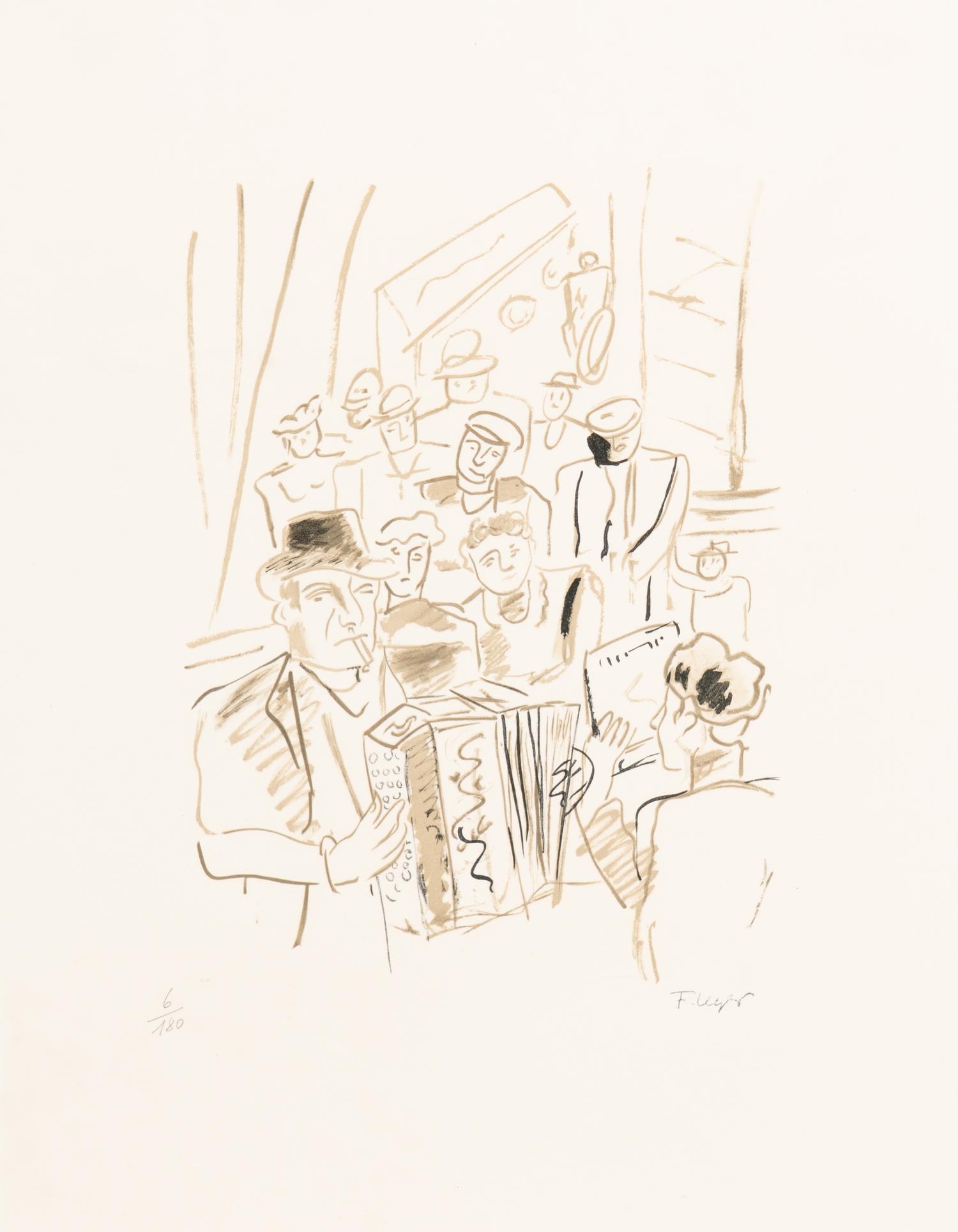 13 plates from La Ville , 1959