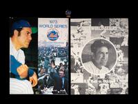 A Group of 1973 New York Mets World Series Shea Stadium Items,